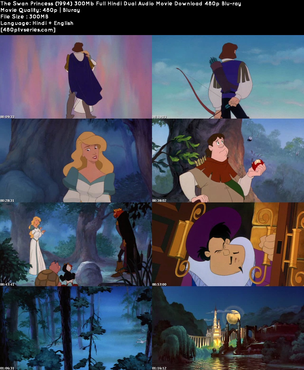 The swan princess full movie in hindi sales